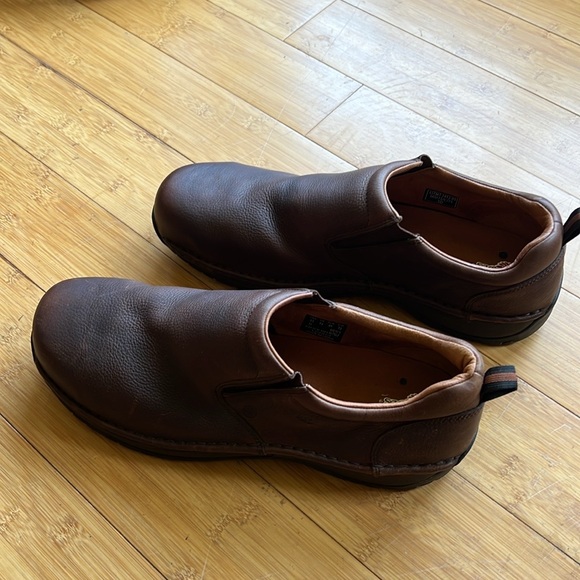 Red Wing Brown Leather Slip-On Shoes Mens Size 15 Comfort Work SafetyToe Casual - Picture 4 of 13